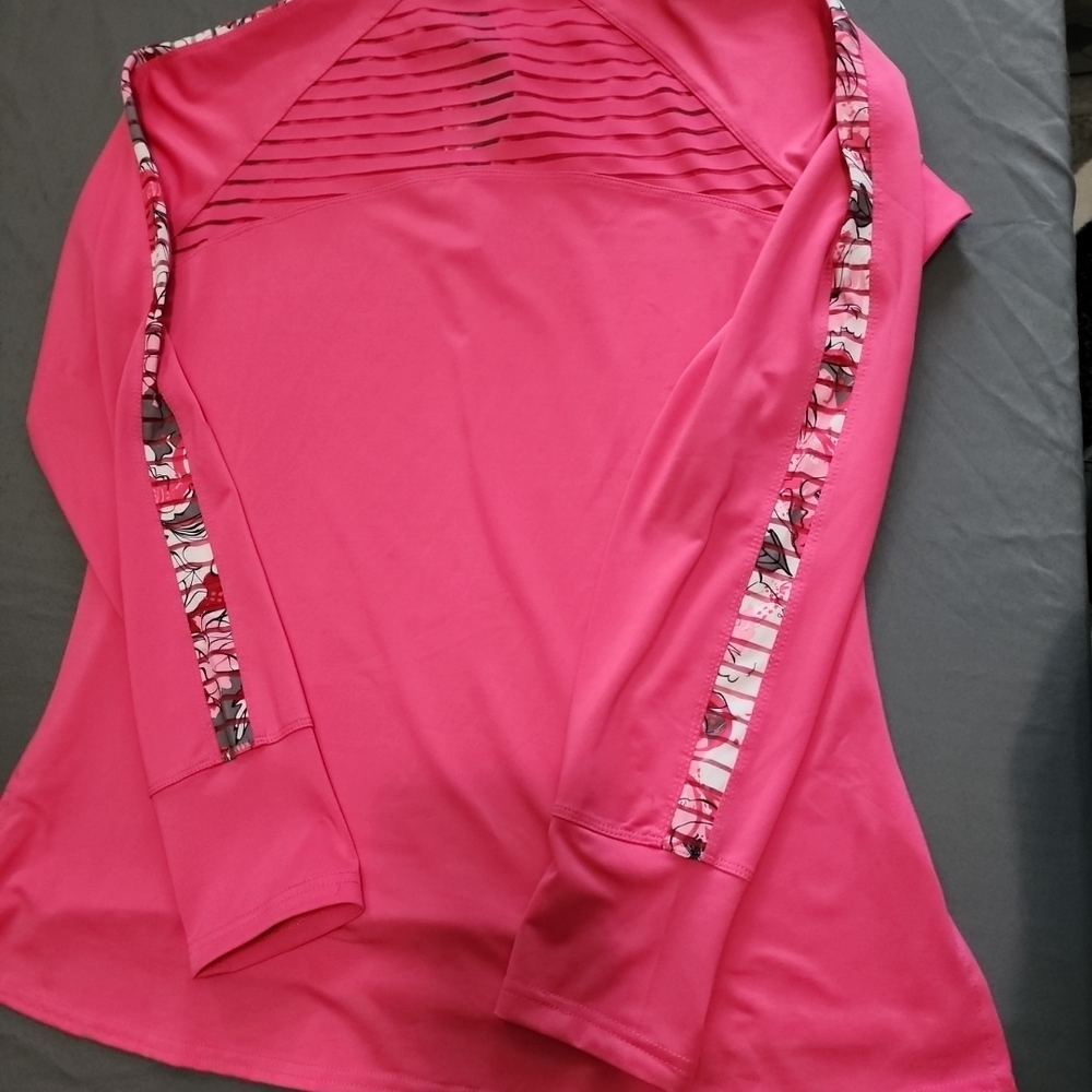 Bolle Pink Quarter-Zip Athletic Top - Picture 5 of 5